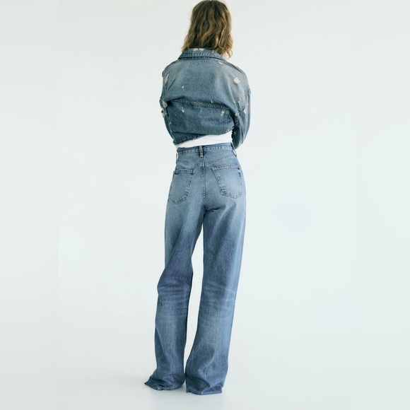 RELAXED MID WAIST ZW JEANS LIMITED EDITION - Picture 5 of 8